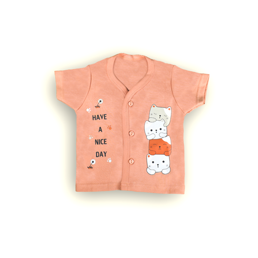 Mammason "Have a Nice Day" Casual wear  (Pink)