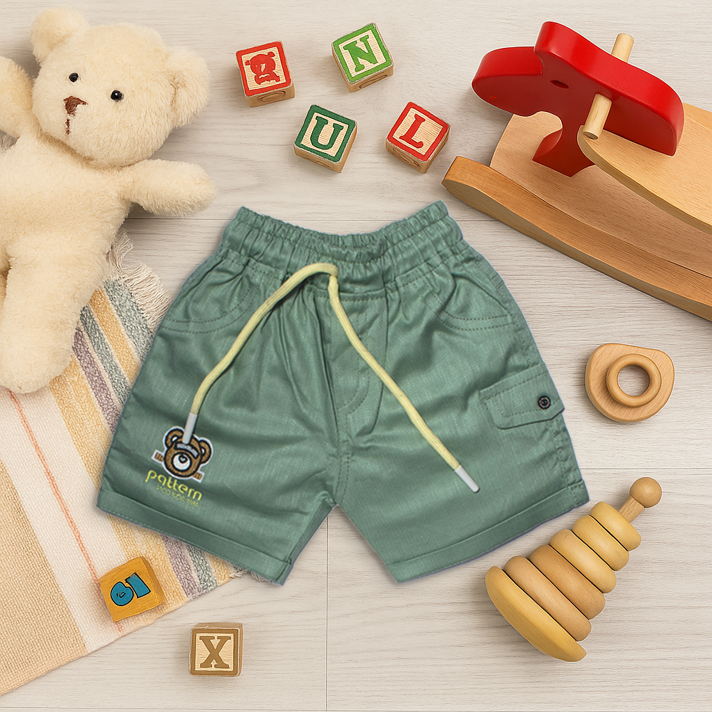 Mammason Adorable Bear Print Summer Set for Baby Boys