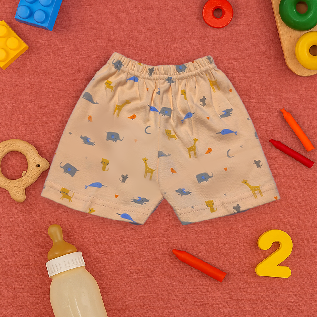Mammason Peach Safari Adventure Co-Ord Set for Toddlers