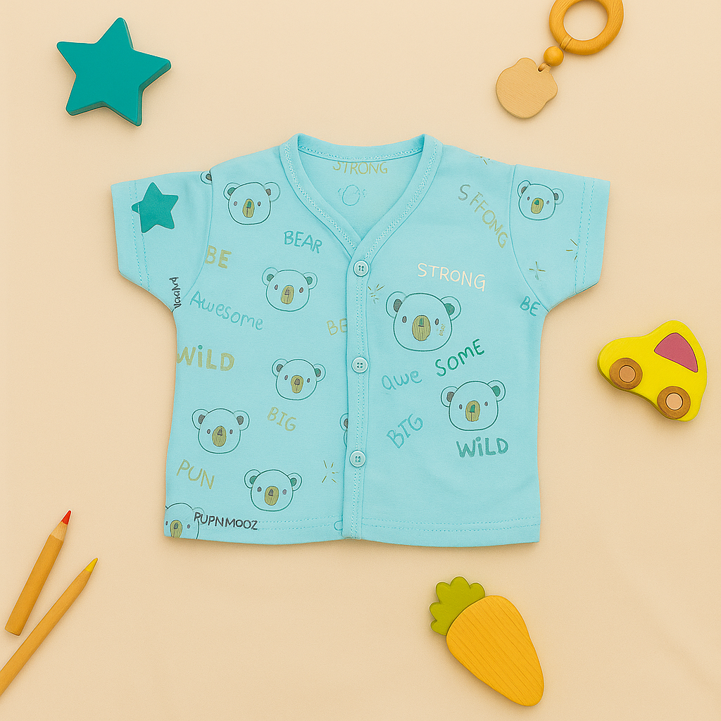 Mammason Blue Bear Power Co-ord Set