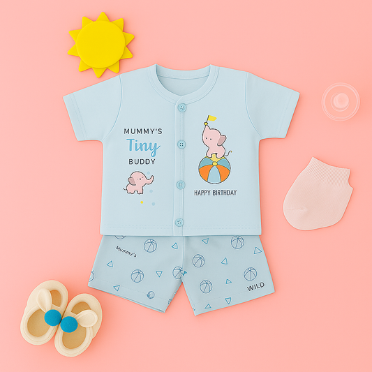 Mammason Tiny Buddy Birthday Co-ord Set