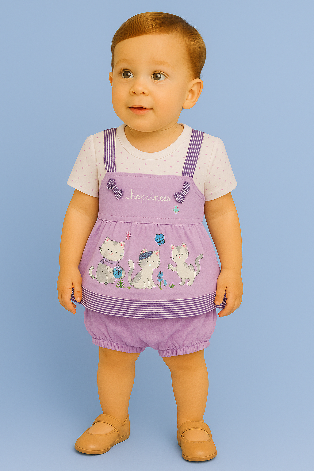 Mammson Purr-fectly Sweet Kitty Frock