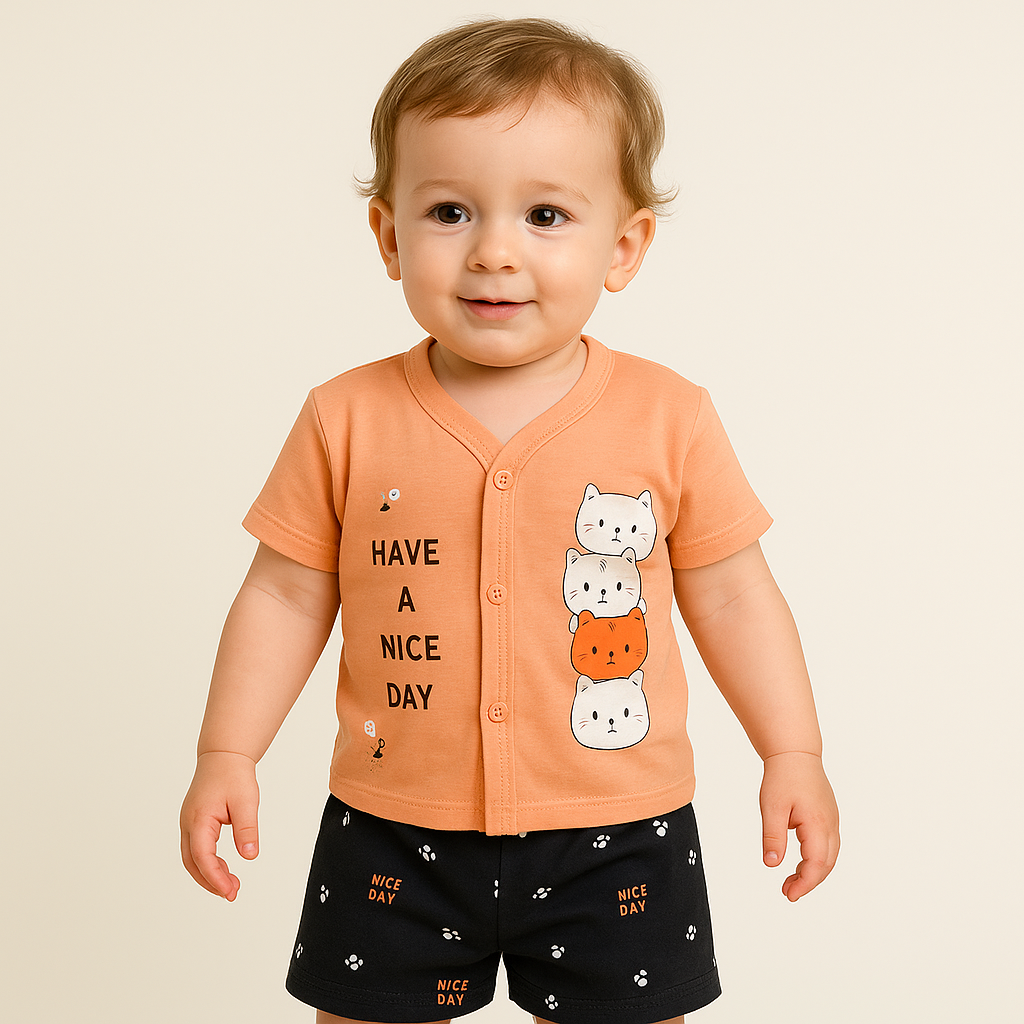 Mammason "Have a Nice Day" Casual wear.