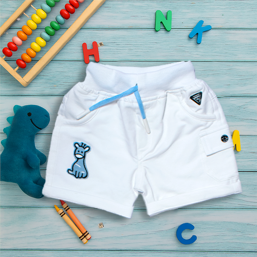 Mammason Blue Giraffe Explorer Co-ord Set