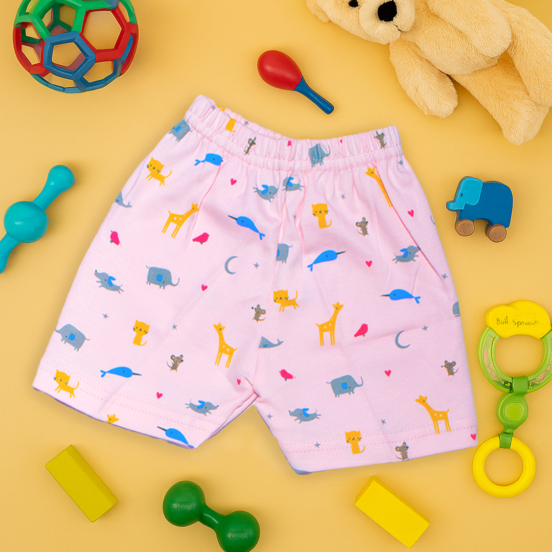 Mammason Pink Safari Friends Co-ord Set