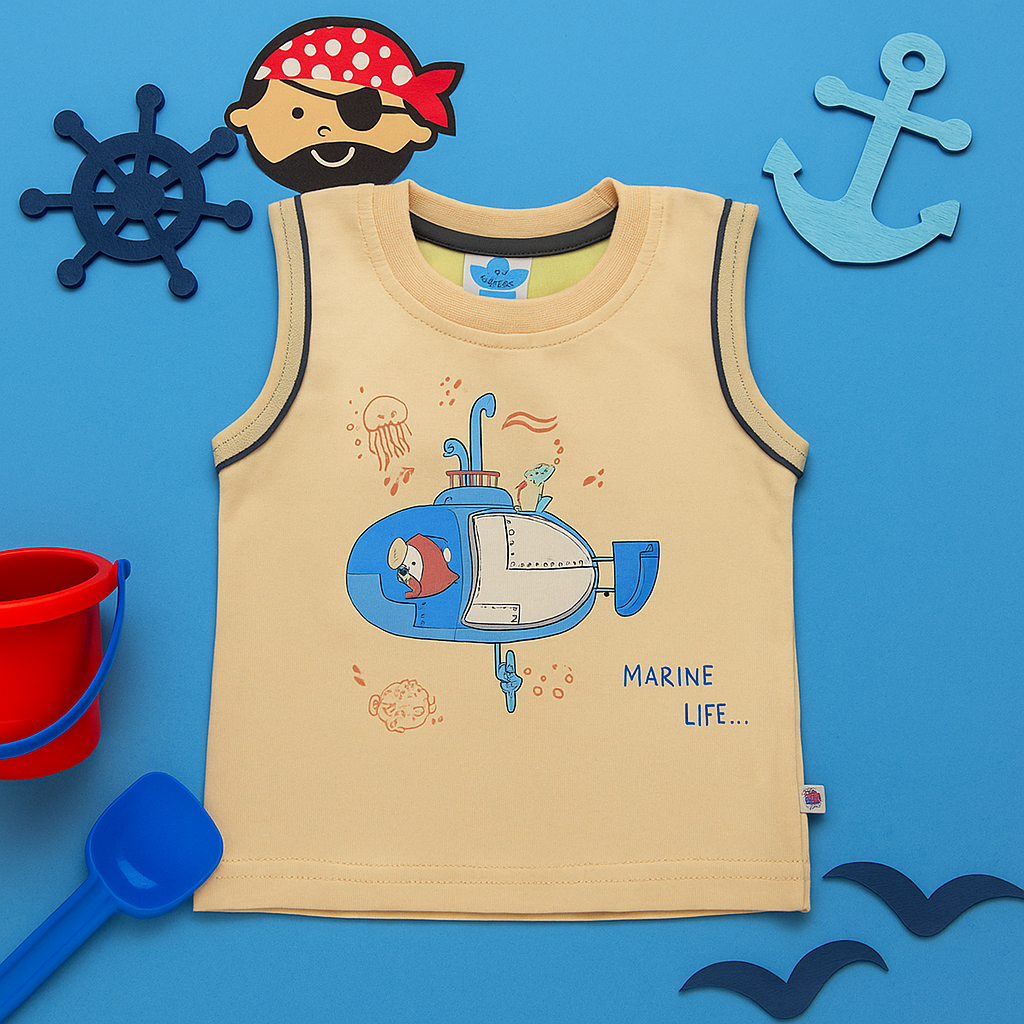 Mammason  Marine Life Chocolate Fun Co-ord Set